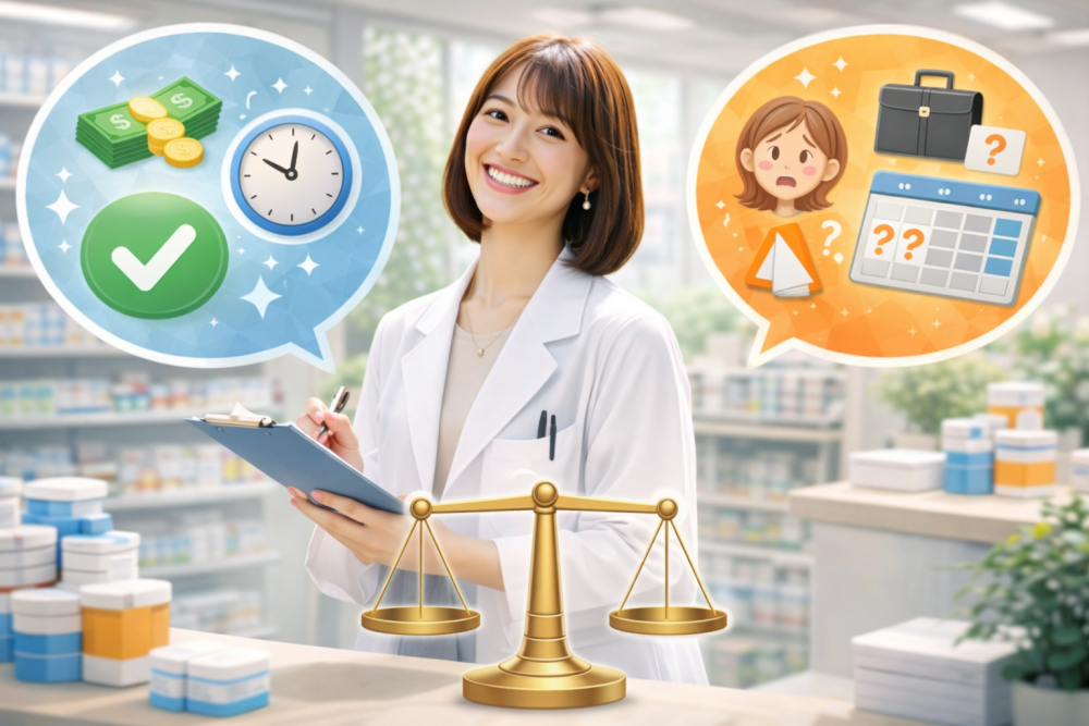 薬剤師のスポット派遣は向き・不向きが明確！メリット・デメリットと法的条件を徹底解説